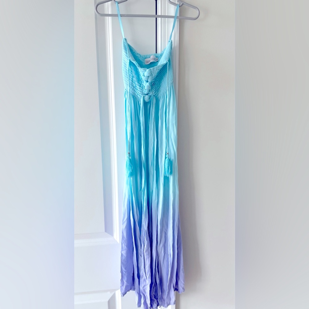 Tiare Hawaii Blue and Purple Kids Dress